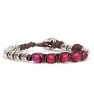 Bracciale Tamashii 5 Tibetani in Argento Agata BHS924-S4-34 - BHS924-S4-34
